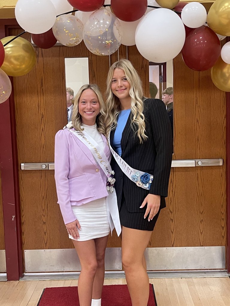 Congratulations to our very own Alana Palone and Meadow Ferri on making homecoming court‼️ Good luck tonight girls! 📣🍂