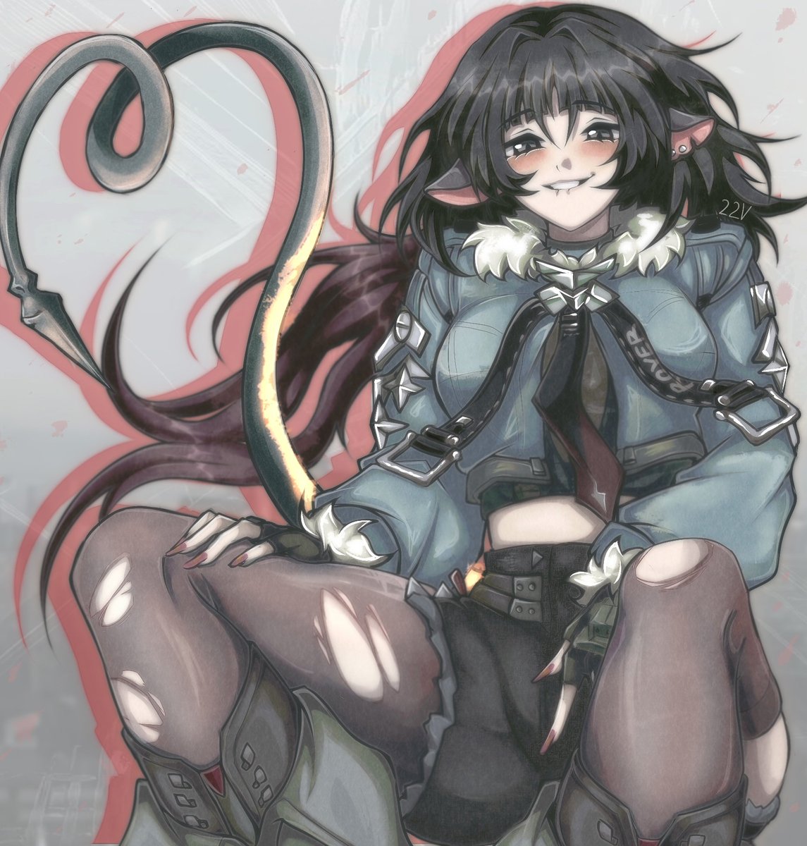 oolongchik's tweet photo. 🐁

#zzz #ZenlessZoneZero #JaneDoe #zzzfanart  #hoy https://t.co/giK6QAYzqY