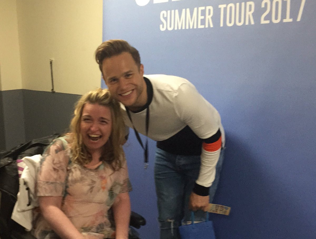 <a href="/ollymurs/">Olly Murs</a> See you in Llangollen <a href="/ollymurs/">Olly Murs</a> Rachel very happy to see you again (last time Wrexham 2017) 💝