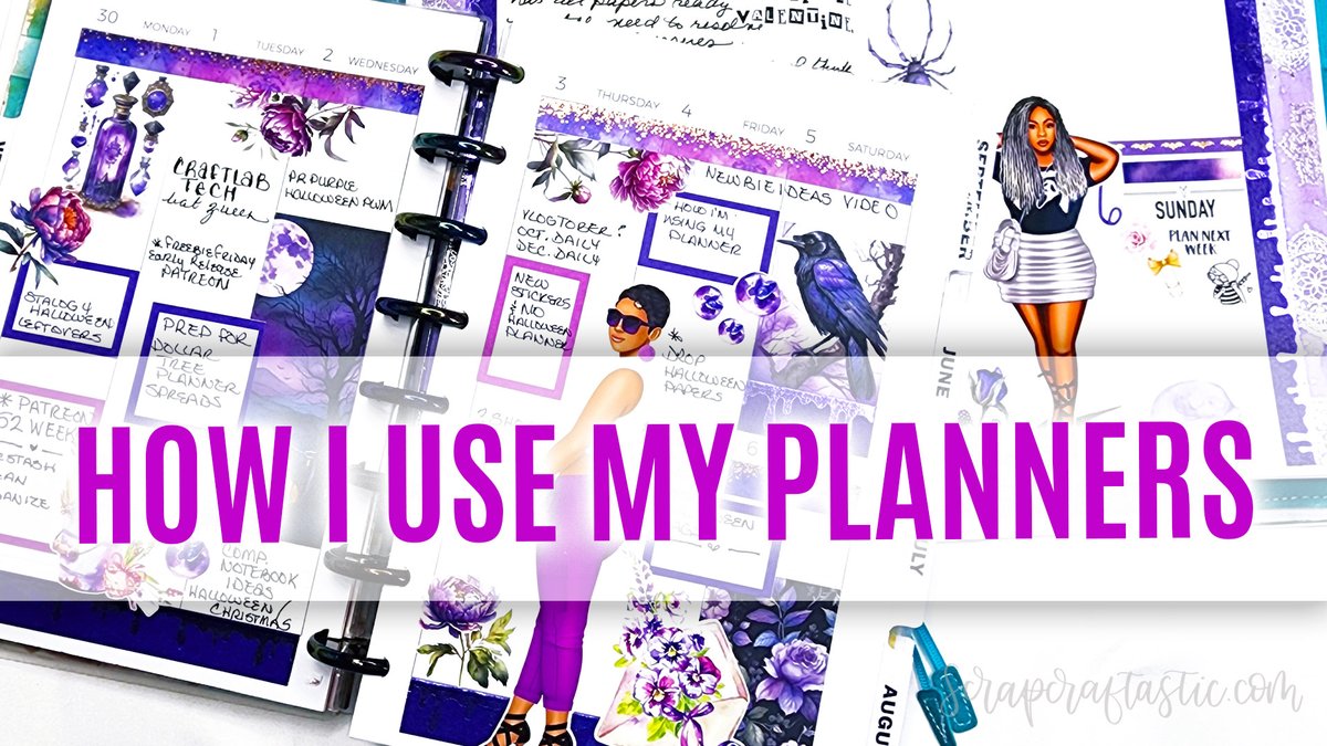 scrapcraftastic's tweet image. How I Use My Planners Plan With Me Week 40 October 2024 youtu.be/ftET8BVtRg4?si… #planwithme #howiusemyplanner #week40