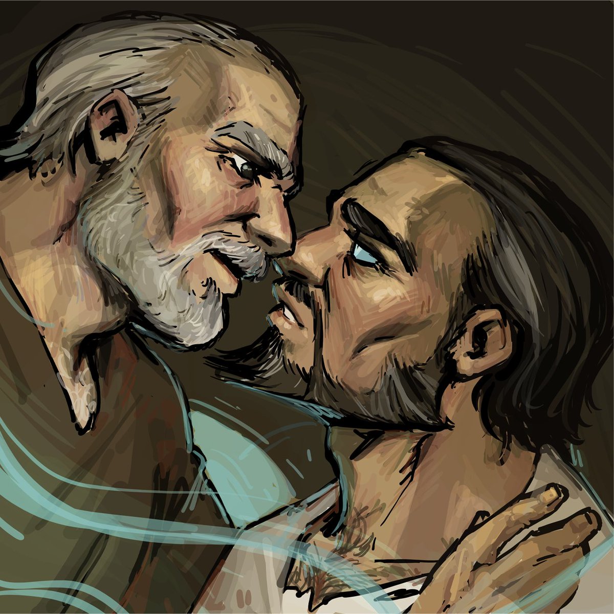 crackshipping two of my ocs who have never met. important. necessary even