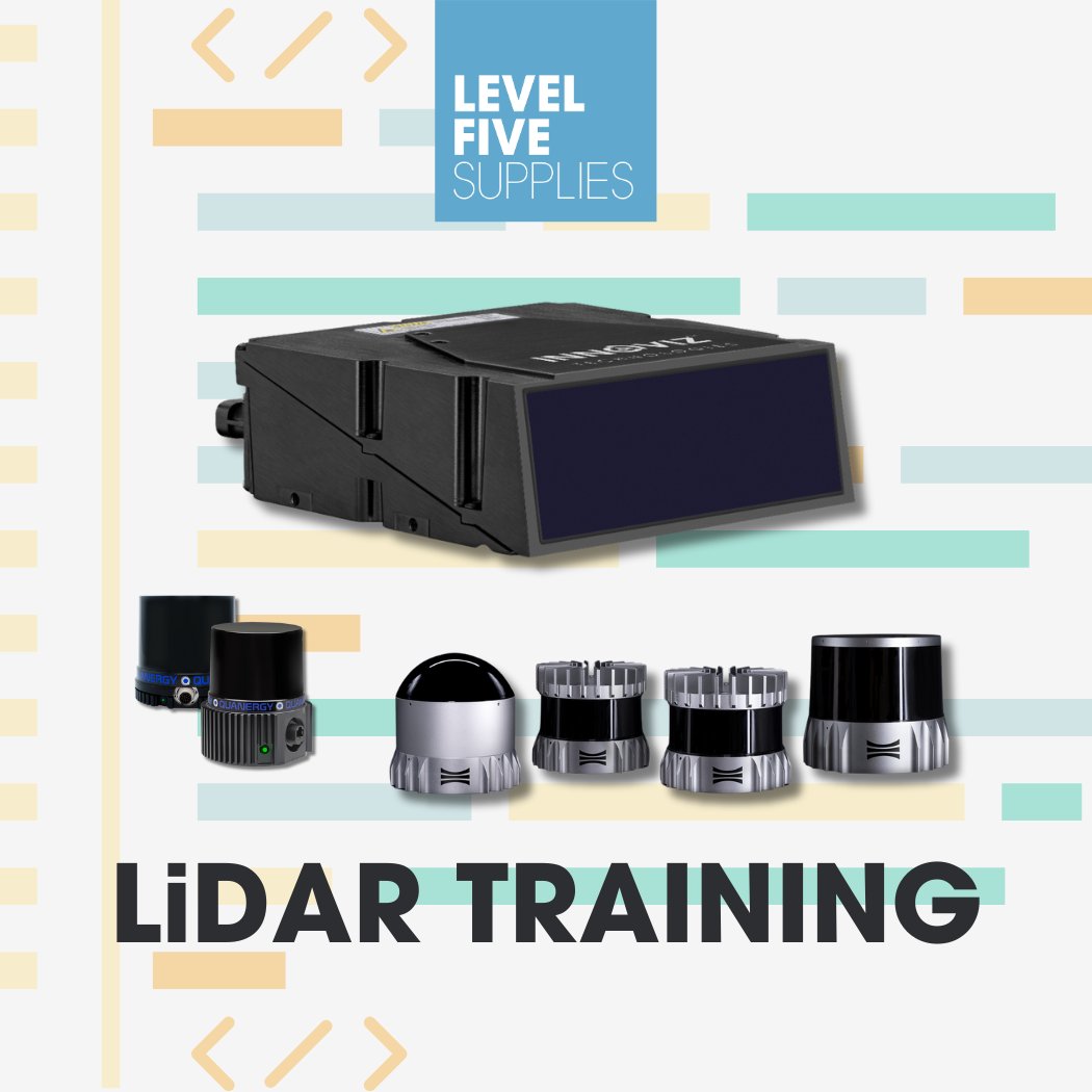 levelfivesupplies.com/training/

#LevelFiveSupplies
#LiDAR
#RADAR
#GPS
#GNSS
#IMU
#AHRS
#Robotics
#Robots
#Drones
#RoboticArm
#Security
#Agriculture
#Automotive
#ITS
#AutonomousSystems