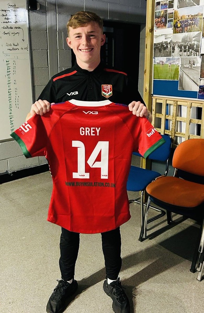 relentless23's tweet photo. So proud of ⁦@jaydengrey9_⁩ representing Wales rugby league u19s tomorrow against Ireland in Belfast, good luck boyo 🏴󠁧󠁢󠁷󠁬󠁳󠁿 https://t.co/yBpoqjPQHh