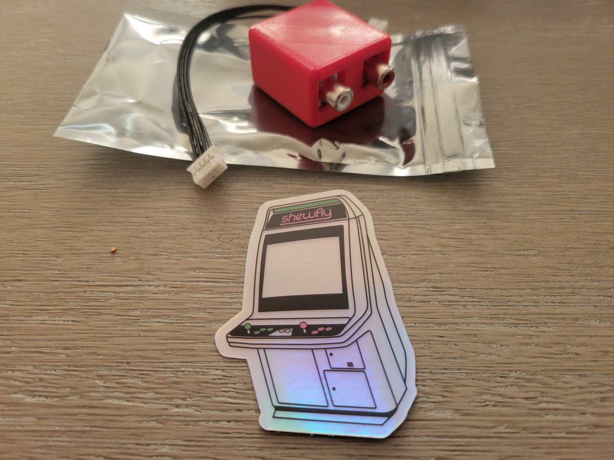 TJKitsune's tweet photo. Received the @ShewflyArcade Atomiswave stereo mod today! I'm thinking a stream is in my very near future/possible video! https://t.co/VvDsnLJzrr