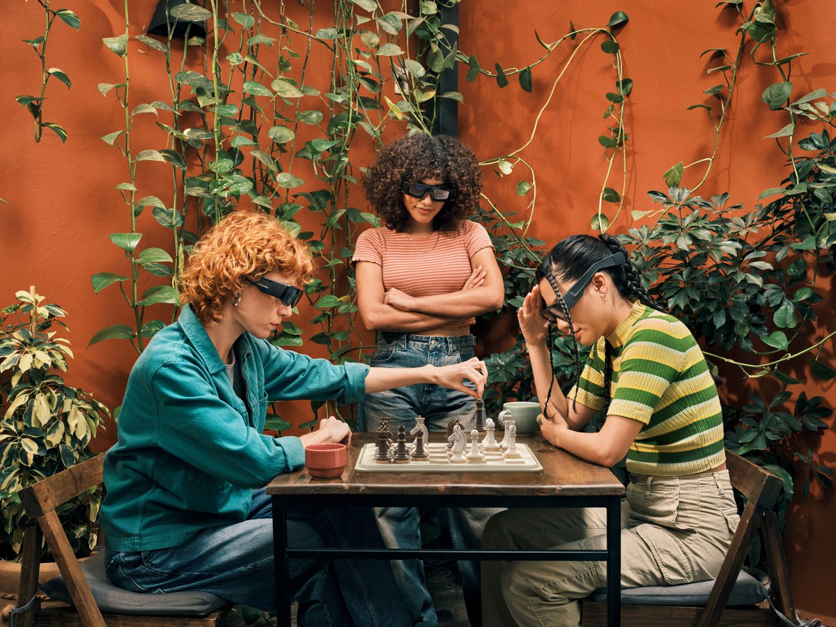 Spectacles's tweet image. Your move. #Spectacles give you the power to play wherever, whenever — so you can get closer to the people, places, and things you love without limitation.