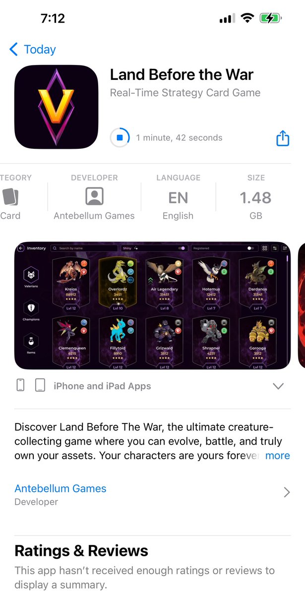 Truly happy for the whole <a href="/ValeriaStudios/">Valeria Games</a> team and community..

WE ARE LIVE ON IOS &amp; ANDROID!!

Go download the game and get to playing!!

Android:

play.google.com/store/apps/det…

iOS:

apps.apple.com/us/app/land-be…

It’s our time now!!