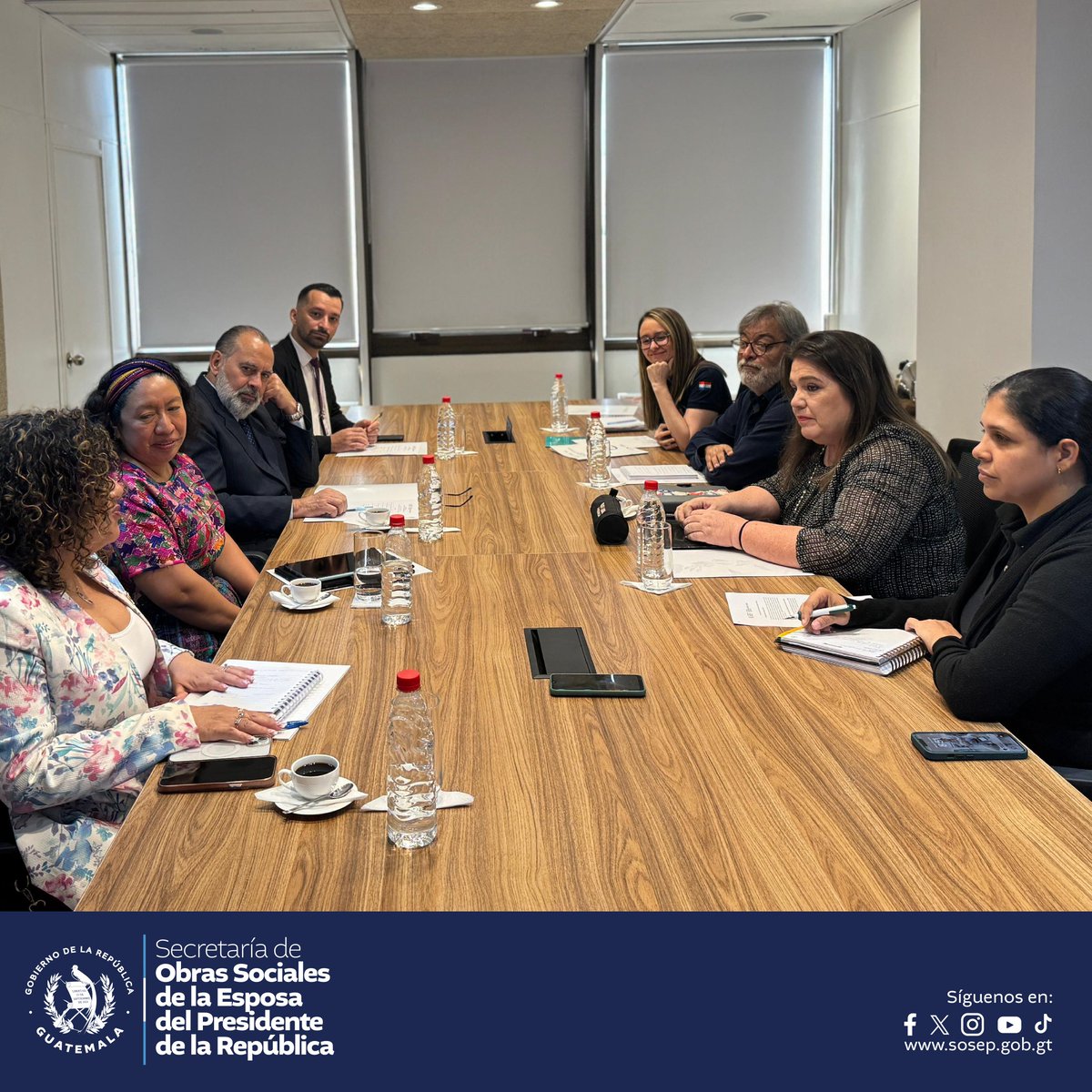 SosepGob's tweet photo. 📝 Zulma Calderón, Secretaria de Obras Sociales de la #SOSEP, participó en un importante intercambio de experiencias y estrategias con base al proceso de construcción de la Política Nacional de Cuidados de #Paraguay con el @minmujerpy (PNCUPA 2030). https://t.co/CJDuCk4XPG
