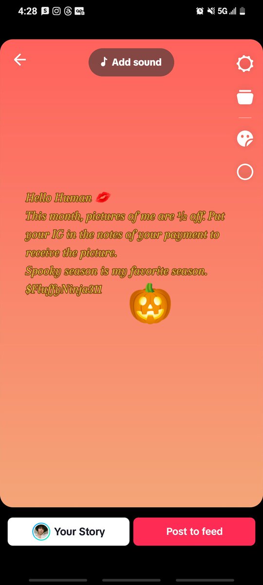 FluffyNinja311's tweet photo. @MisssCaitlyn HMMM Do I pay myself then? I feel I failed this challenge. https://t.co/vlqcu4WBpN