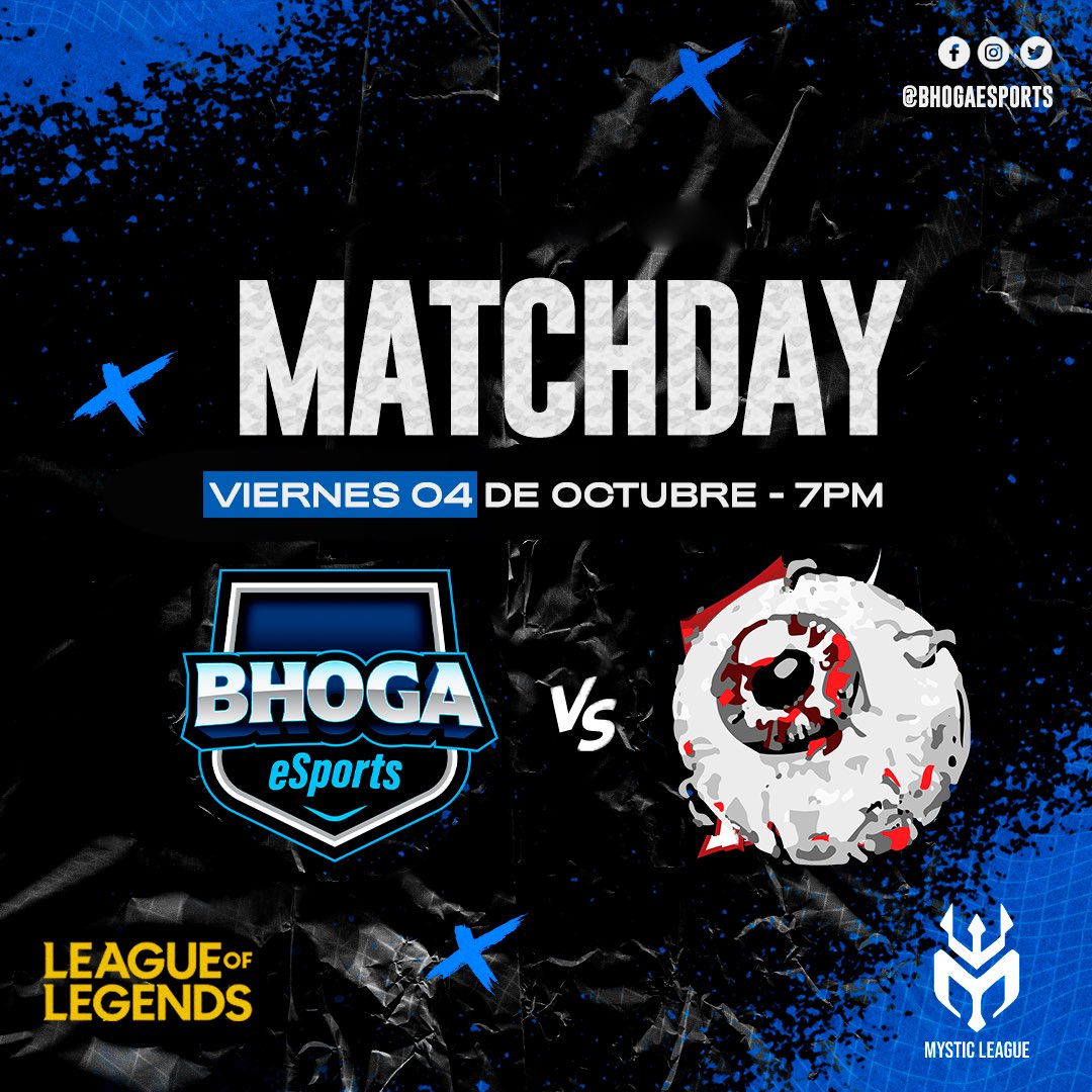 Hoy enfrentamos a @oddesportsmx en la @mysticlatam 🏆
Todo listo para el enfrentamiento #ML24
#bhogaesports #gaming #leagueoflegends #worlds