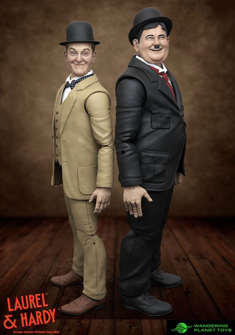 We spoke to Gavin Hignight and <a href="/otherland71/">Doc Wyatt</a>, the cofounders of <a href="/WanderingPlanet/">WanderingPlanetToys</a> about their Kickstarter to create Laurel &amp; Hardy action figures! Link in comments! Link in stories!

freaksugar.com/interview-wand…

#laurelandhardy #wanderingplanettoys #kickstarter #freaksugar