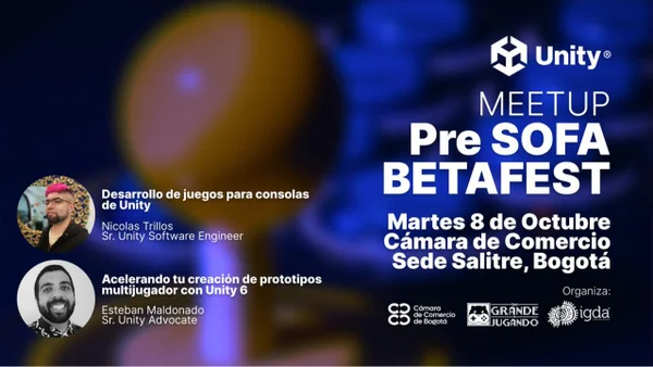 ¡Bueno, la semana que viene para #Colombia🇨🇴!

¡Muchas gracias a <a href="/puni_xa/">Daniel Sanchez 🇨🇴</a> y <a href="/NicoTril/">nicotril.bsky.social</a> por invitarme al #meetup de #gamedevs de <a href="/unity/">Unity</a> en Bogotá!

Fecha: Martes, 8 de octubre del 2024
Hora: 5:30pm / 17:30

Para registrarte al evento:
meetup.com/unity-user-gro…