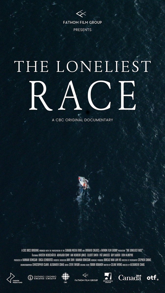 What would you do if you were trapped in a box, alone in the ocean, for nine months?  #TheLoneliestRace ⛵️  Produced by Fathom Film Group  Trailer Monday.
<a href="/GGR_2026/">Golden Globe Race</a> #goldengloberace #Documentary