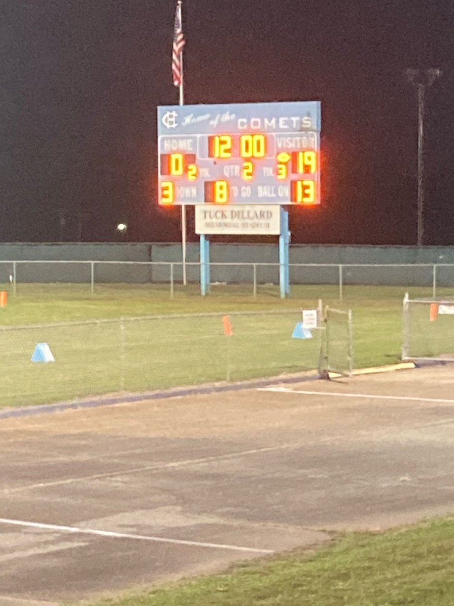 WFAthletics's tweet photo. End of 1st! https://t.co/KQ1dtpqxkX