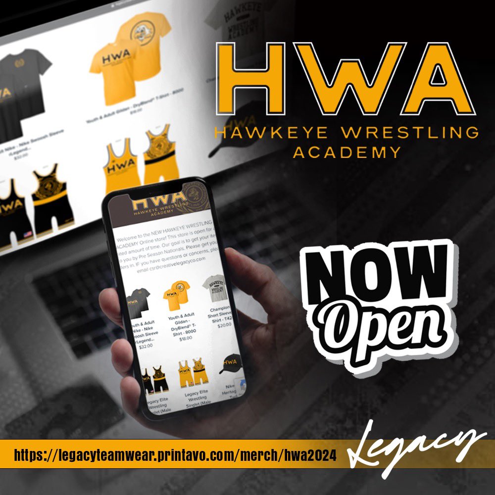 HWA GEAR IS OFFICIALLY AVAILABLE! Order yours today!

legacyteamwear.printavo.com/merch/hwa2024