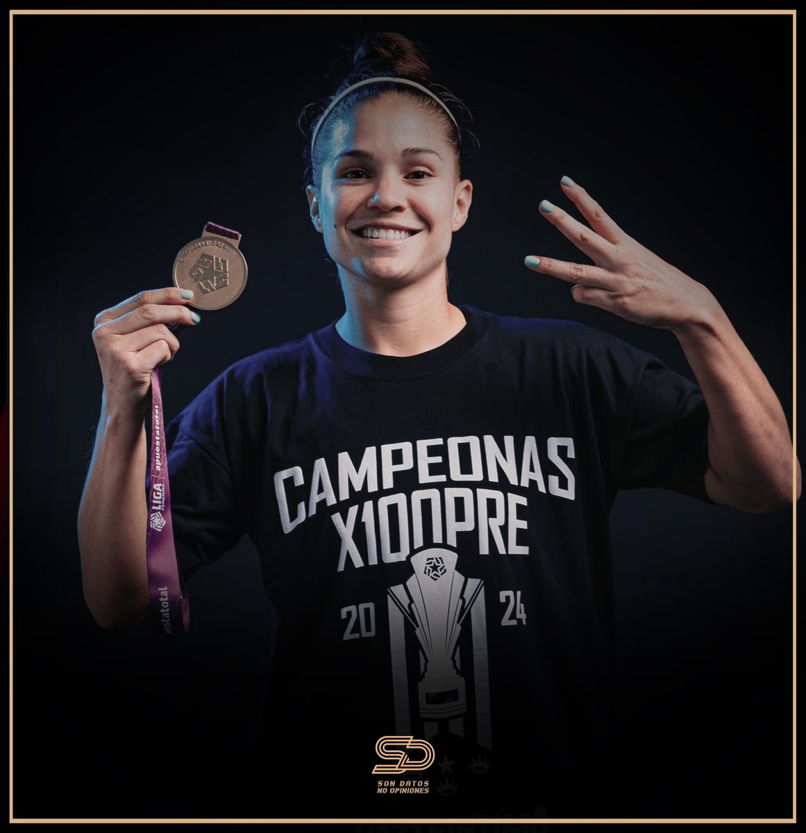 DATOS de ADRIANA LUCAR con ALIANZA LIMA.

🏆 Campeona de Liga 2021.
🏆 Campeona de Liga 2022.
🏆 Campeona de Liga 2024.
🥇 Máxima goleadora histórica.
🥇 Máxima goleadora en Libertadores.
🥇 Más influyente en Liga 2021.
🥇 Más influyente en Liga 2022.
🥇 Más influyente en Liga