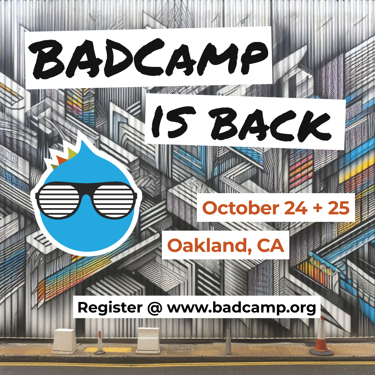 Bay Area Drupal Camp (BADCamp) tweet media