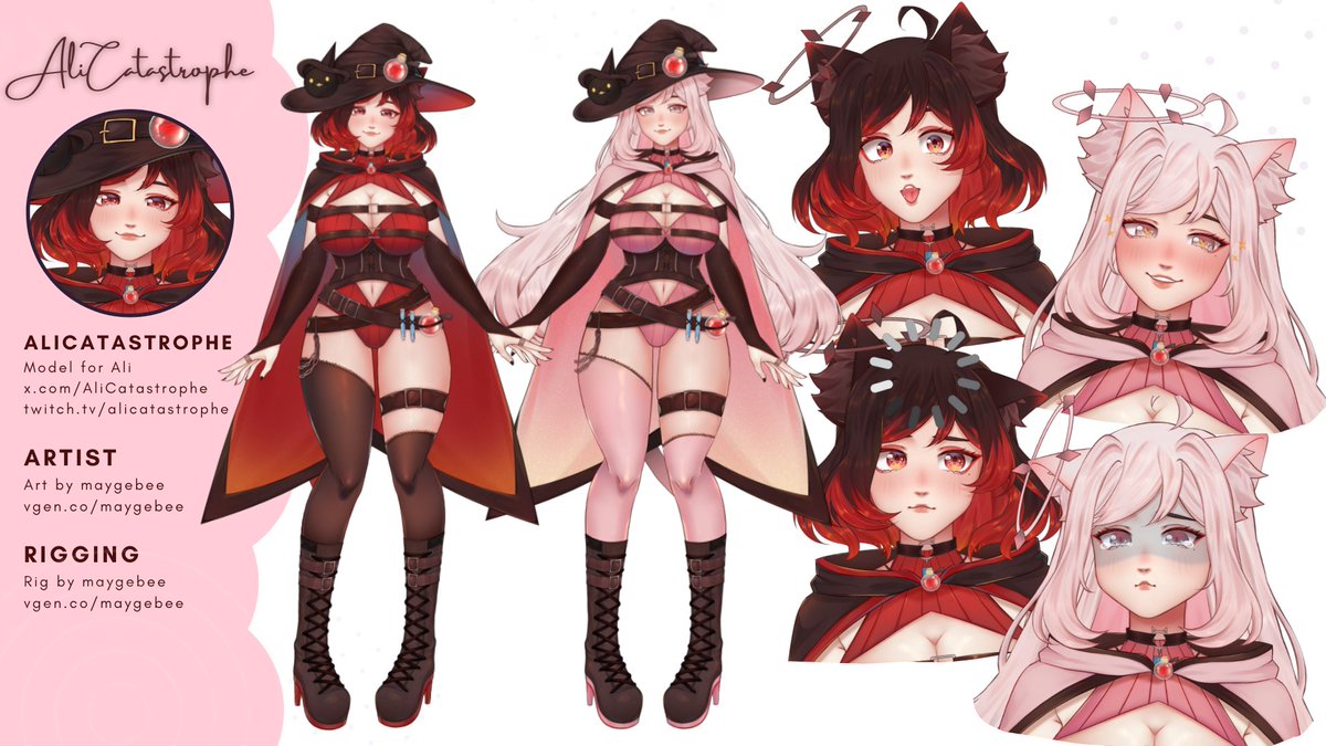 AliCatastrophe's tweet image. With the newest model I think I should reintroduce myself! I&apos;m AliCatastrophe, the chaotic catastrophe cat herself! Skilled sleeper, scattered storyteller and silly streamer~ (when I&apos;m not tending to my 7 cats and a dog!)

Art: #alimage
Mamas: @lynnavtt &amp;amp; @maygebee