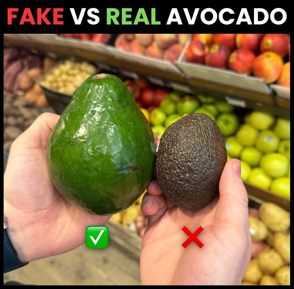 FredsFarm247's tweet photo. Real vs Fake 👇🏽 https://t.co/mIeeOcSkyN