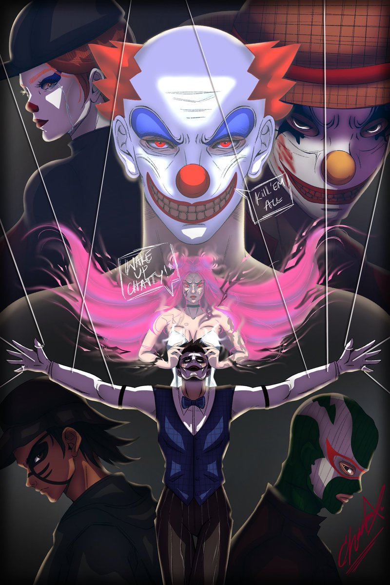CharmX_023's tweet photo. New art poster of the recent story arc

#chatterbox #tessa #mrratchet #raymond #hiccups #wayne #osvaldo #nopixelfanart #gta5 https://t.co/LfO1xmXiqs