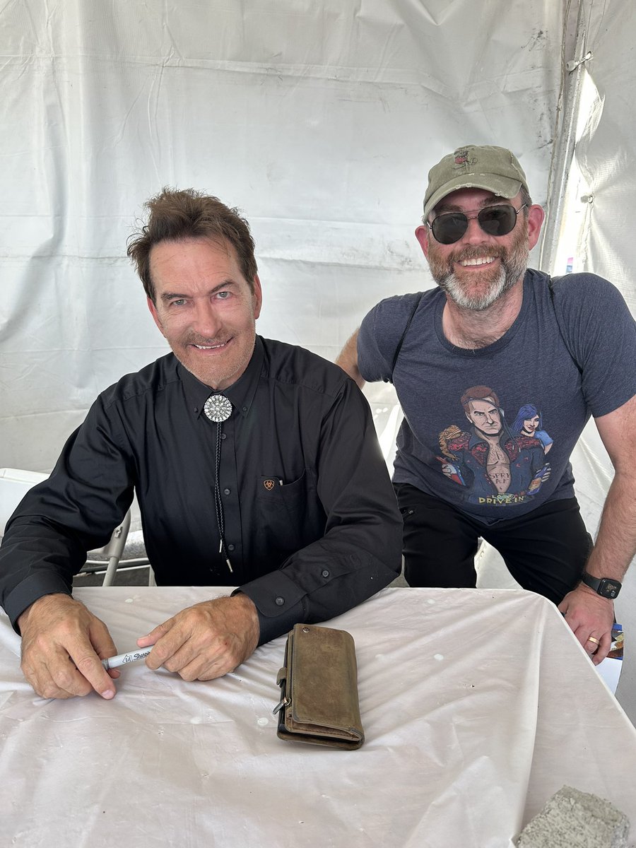 Just an absolute sweetheart always. Thank you for the decades of blood, beasts &amp; boobies <a href="/therealjoebob/">Joe Bob Briggs</a> ! #MutantFam #JoeBobsJamboree