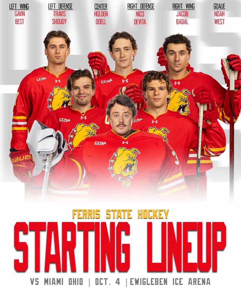 Ferris State Hockey tweet media