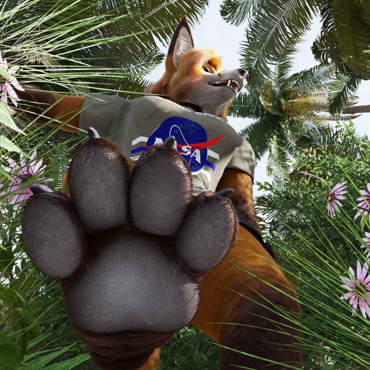 Commission model for Praexon on FA, of course I couldn't skip showing the other big highlight of my models
