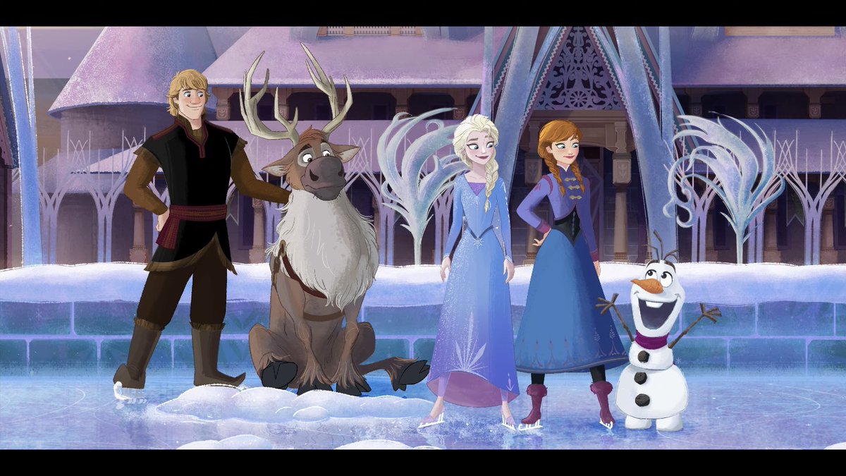 アナと雪の女王』6分間の新作短編アニメーション「Off the Page