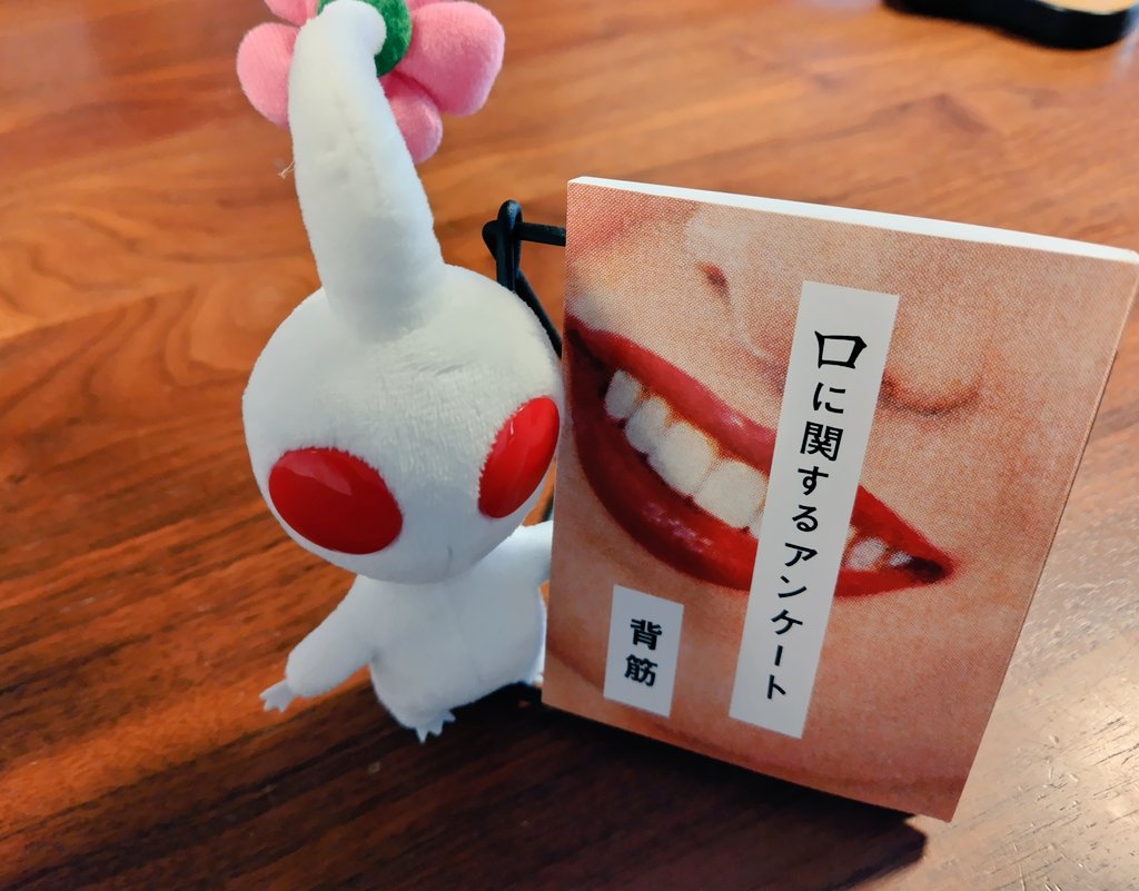 #読了 15冊目 『口に関するアンケート』背筋さん。
珍しいサイズの本。文字数も限られる中にとびきり不穏なお話が詰まっている。
話し手の皆さんのお話を読み(聞き)終えた後のアンケート、ゾッとする。