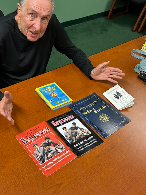 EricIdle's tweet photo. All signed and currently available from @vromans https://t.co/98NooW1H9r