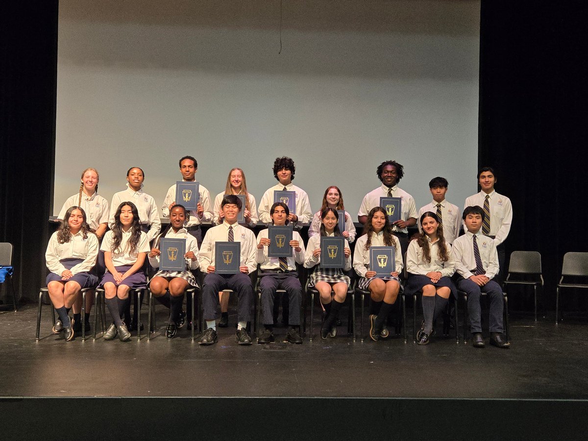 Congratulations to our newest inductees to the St. Mary's Academy chapter of the National Honor  Society! Their inspiring scholarship, leadership, service, and character enhance our school and community. A special thank you to Dr. Tony Bonta for being our guest speaker!