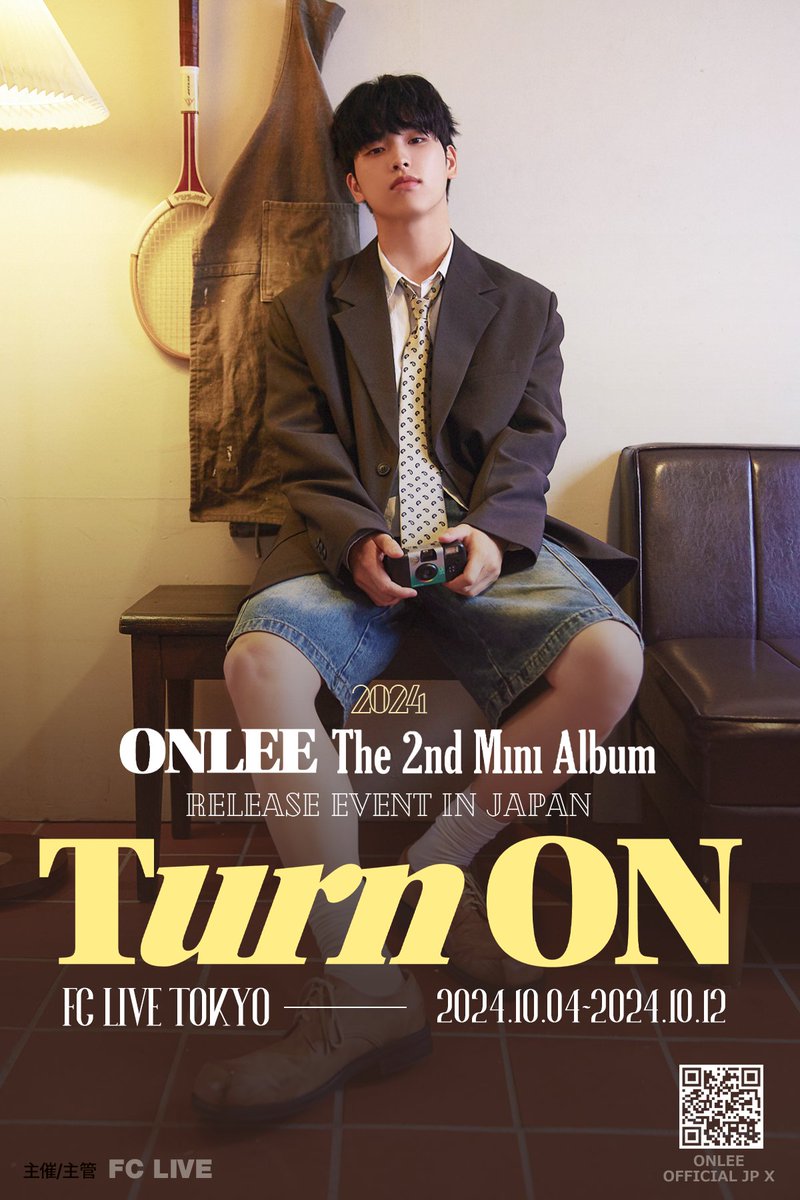 onlee_jp's tweet photo. 【📸】
2024 #ONLEE The 2nd Mini Album RELEASE EVENT IN JAPAN #TurnON

土曜日をさらに彩ってくれる #オンリー と素敵な時間を過ごしませんか🌈✨️

🗓10/5(土)
⏰①14:30 ②18:00
📍#FCLIVE_TOKYO
🎟フリー入場券あり

⬇️ご予約＆詳細
🔗 https://t.co/RHGxtjnG3R

#온리 #이승환 #イスンファン https://t.co/7oAuejmT5R