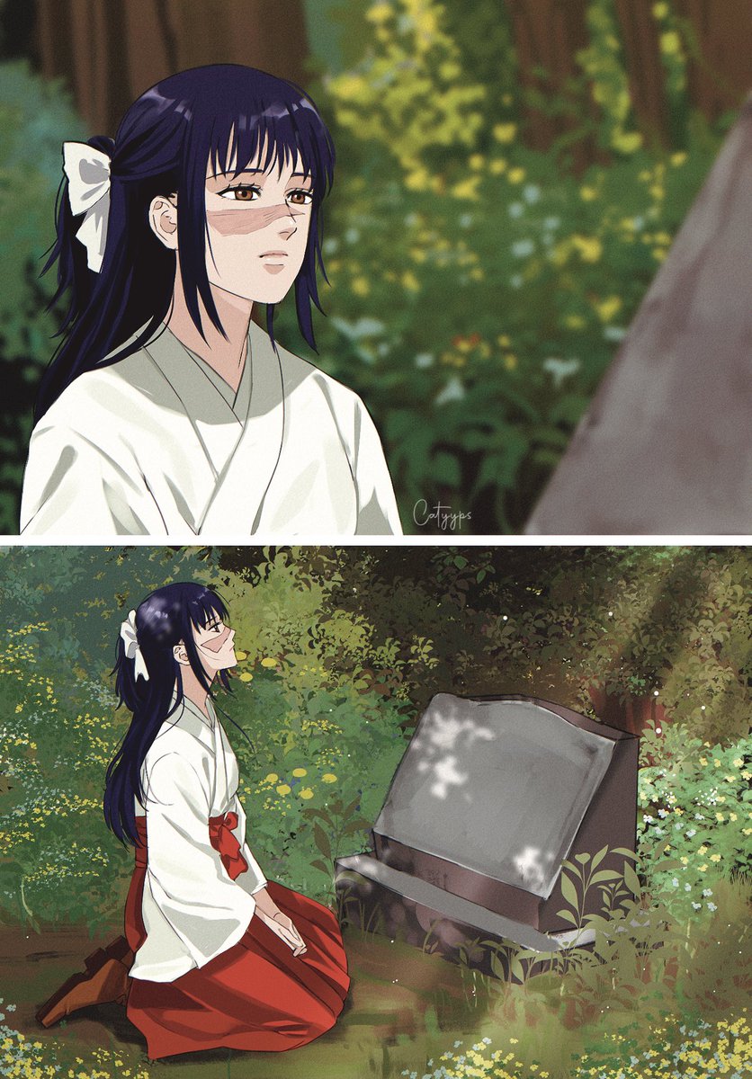 Happy gouta week
#goutaweekend 

"After final"
#五歌 #gojohime #gouta #JujustuKaisen