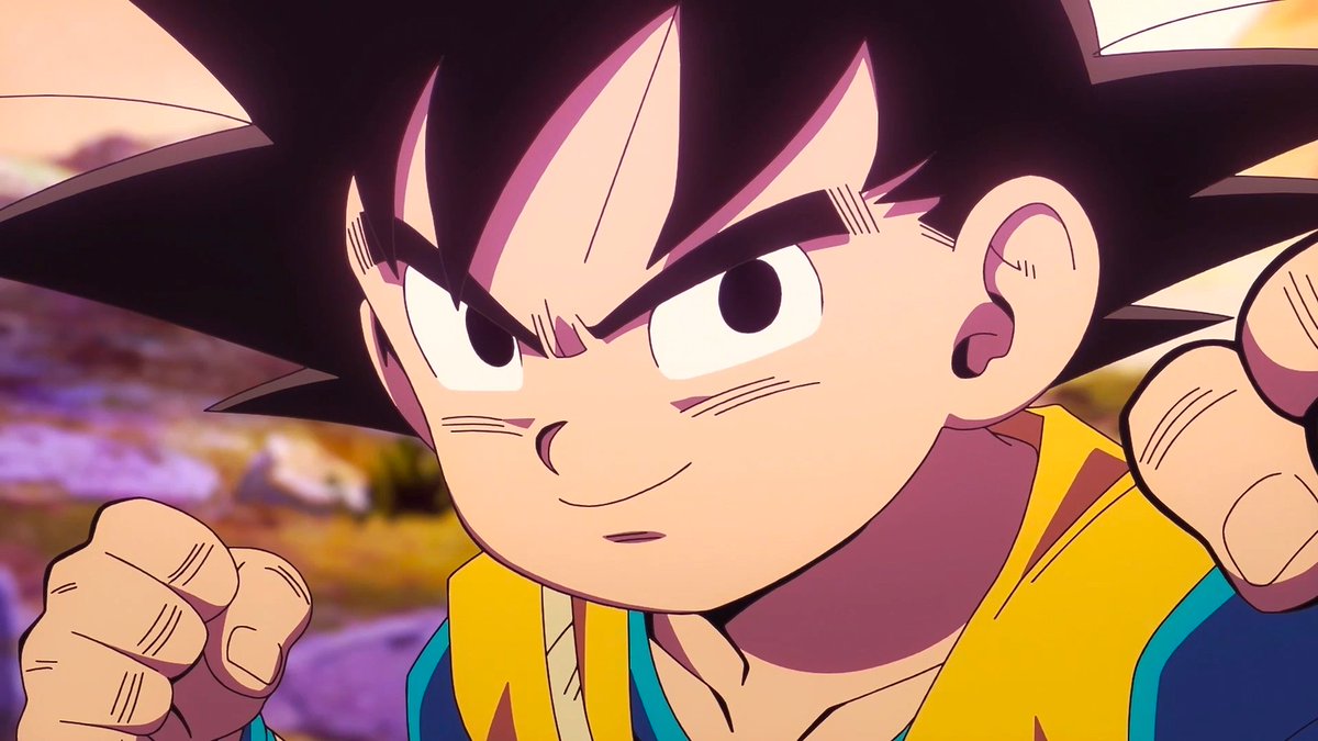 NetflixLAT's tweet photo. ¡Prepárate para una nueva aventura de Dragon Ball mientras Goku, el Kai Supremo, Glorio y Panzy se embarcan en un viaje a un mundo misterioso! 
Con trabajo original, historia y diseño de personajes de Akira Toriyama, 'Dragon Ball DAIMA' llega a Netflix el 18 de octubre. https://t.co/gckZOddZCd