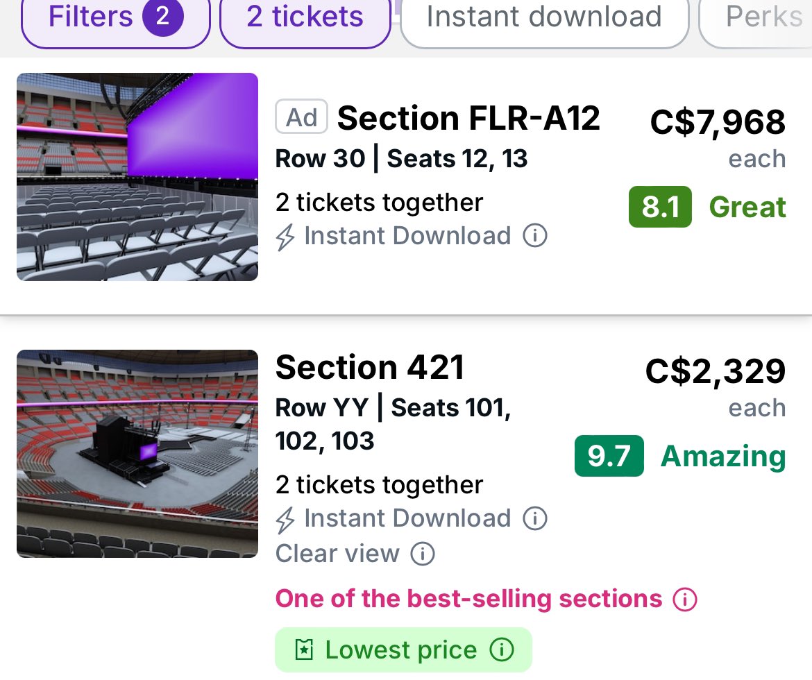 Because concert tickets just shouldn’t cost this much, even if it breaks your kid’s heart not to go.