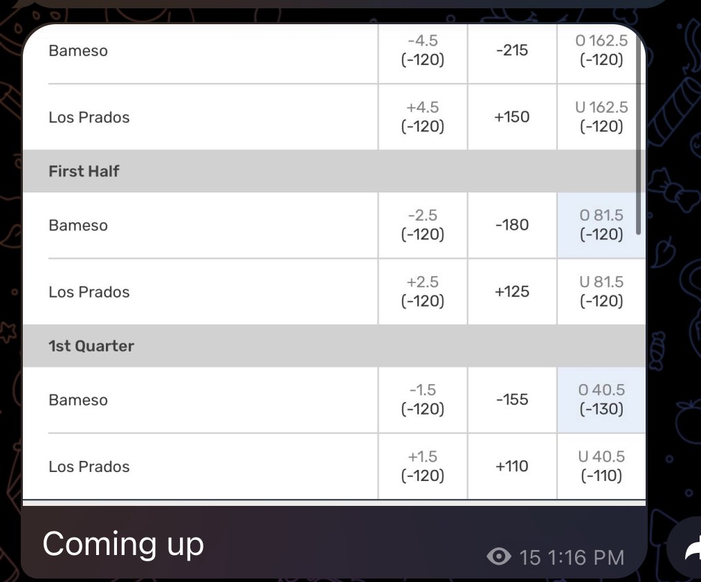tipsforbball13's tweet photo. And there’s the win. Not enough people wanted it I guess. 

MAX bet 1H over 81.5 win. Over 1Q 40.5 win as well. It’s easy when rigged. Last time I’ll try. 50 REPOSTS and next rigged game is free. My followers hate money I guess. https://t.co/8VaIsJokr4