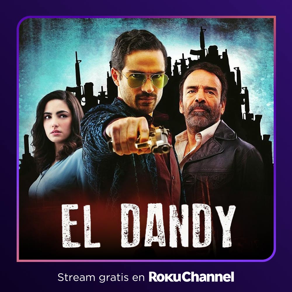 RokuMX_Oficial's tweet photo. La acción nunca se detiene con El Dandy. Ya puedes disfrutar de esta historia de intriga y adrenalina GRATIS en The RokucChannel 🔫🔥 No te pierdas ni un segundo. Disfrútalo en tu Roku o Roku TV. 📺✨ #ElDandy #RokuChannel #Roku https://t.co/gzhINCqhlv