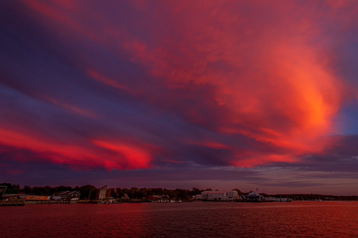 The sun also sets
Tonight, with particular
Color and power
<a href="/wpri12/">WPRI 12</a> 
<a href="/PinpointWXTeam/">Pinpoint Weather 12</a>