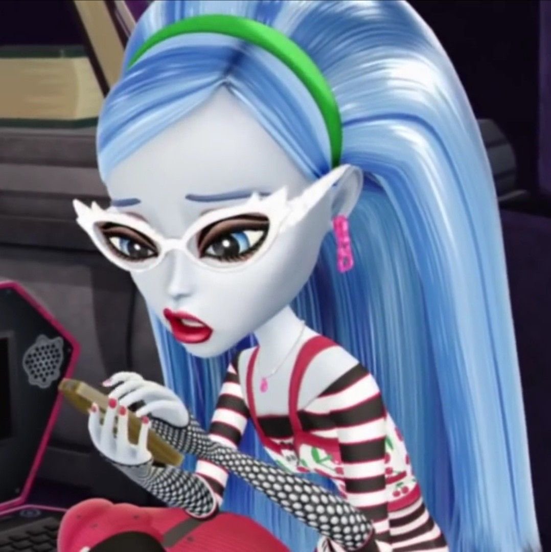 dailyeahandmh's tweet image. Ghoulia Yelps - Monster High