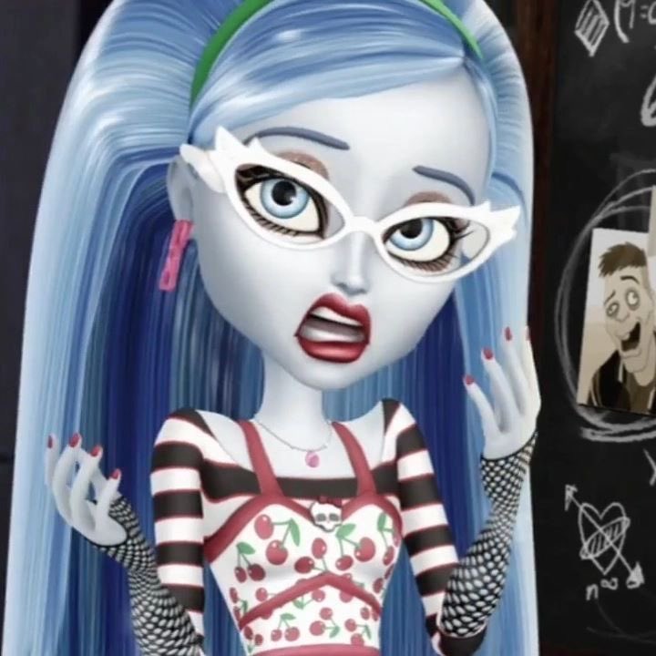 dailyeahandmh's tweet image. Ghoulia Yelps - Monster High