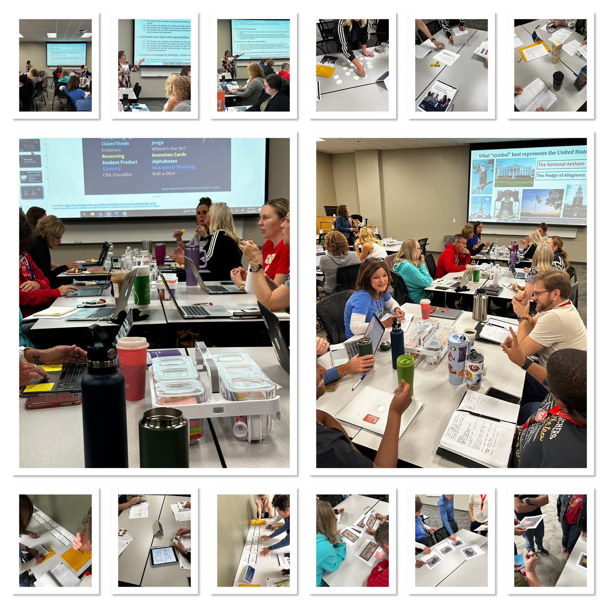 It was a great day of learning with <a href="/rachelteachkc/">Rachel Swearengin</a> an @DrTinaEllsworth at our third #KSHGG PLC hosted by <a href="/kckschools/">Kansas City, Kansas Public Schools</a>. CBA Q&amp;A, Standards Alignment discussion, with engaging HQIM CER breaks sprinkled through out the day.