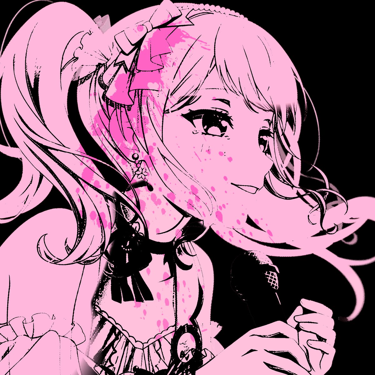 lazyrins's tweet photo. alien stages your bandori…. https://t.co/2XRCMyk4Up