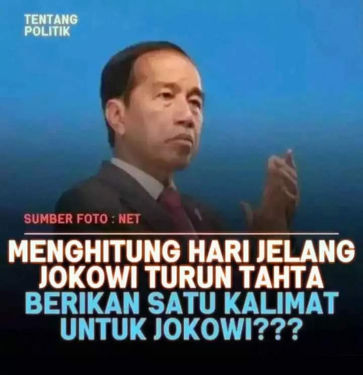 Adili dan penjarakan ‼️

H-15 menjadi rakyat biasa.