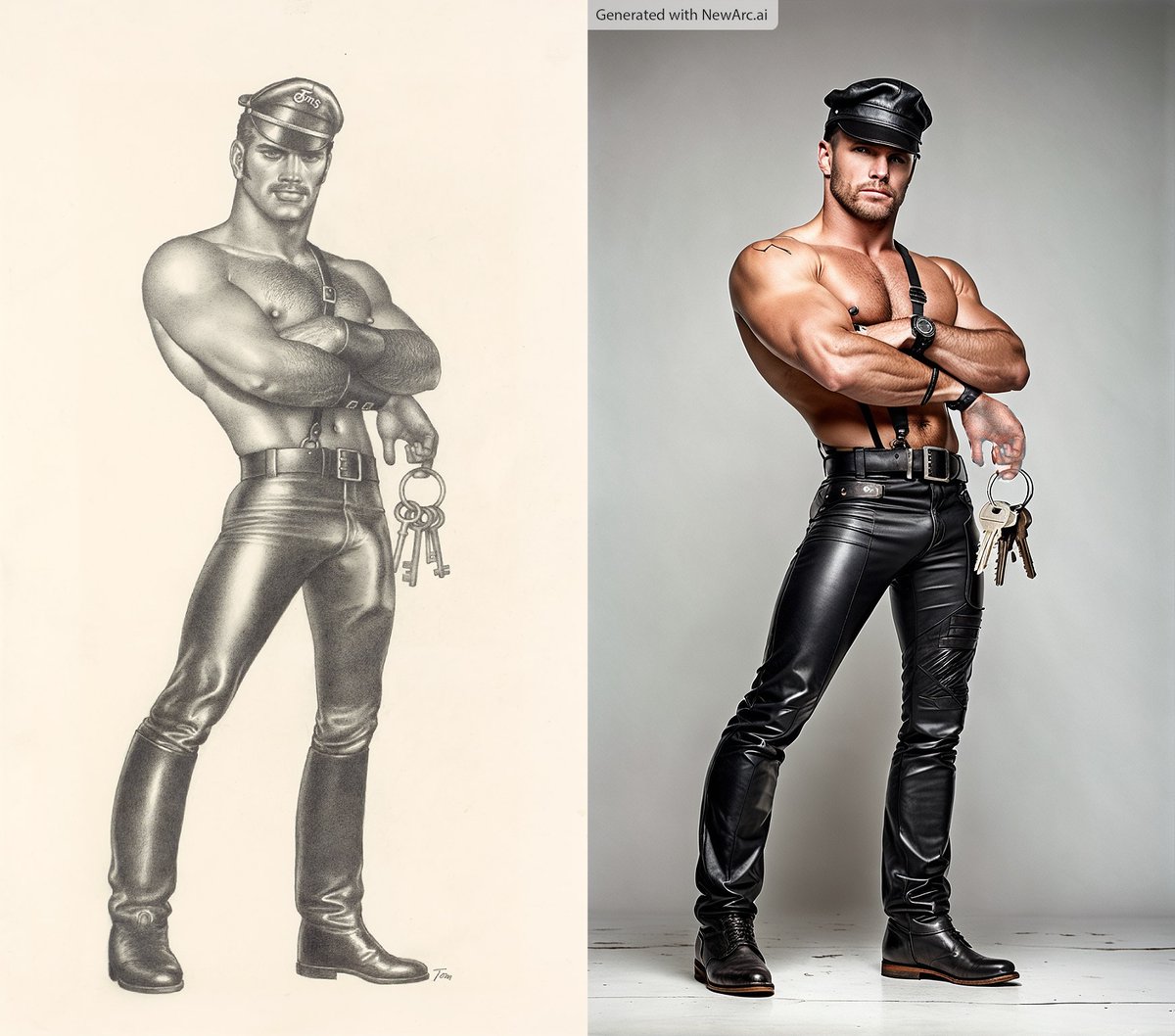 StevanPrvi's tweet photo. #aigayart #aigaymen #TomOfFinland #gay https://t.co/eM0nuzgwT4