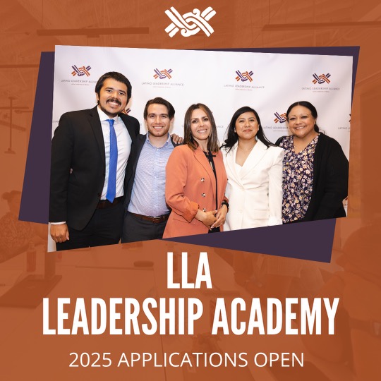 LL_Alliance's tweet photo. Our 2025 LLA Leadership Academy applications are open! If you're interested in learning more, join us at Día de la Raza on 10/16 as we celebrate our current graduating cohort, Los Soles! 
App: https://t.co/Ys6NgWFpvB 
DDLR Tix: https://t.co/hhcvYCSreZ
⏰Apps due: December 6, 2024 https://t.co/XLcbkn7vHq