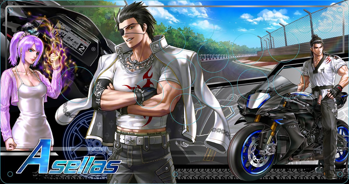 제 철권8 화랑 스승님이신 아셀러스님의 스틱 일러스트 완성했습니다.바이크 매니아 취향에 맞게 디자인을 중간에 고쳤습니다.역대급으로 힘 줘서 완성한 듯 하네요

Asellas is my teacher who teaches me Tekken8 Hwoarang.And I drew a Arcade stick artworks for him and gave it to him as a gift