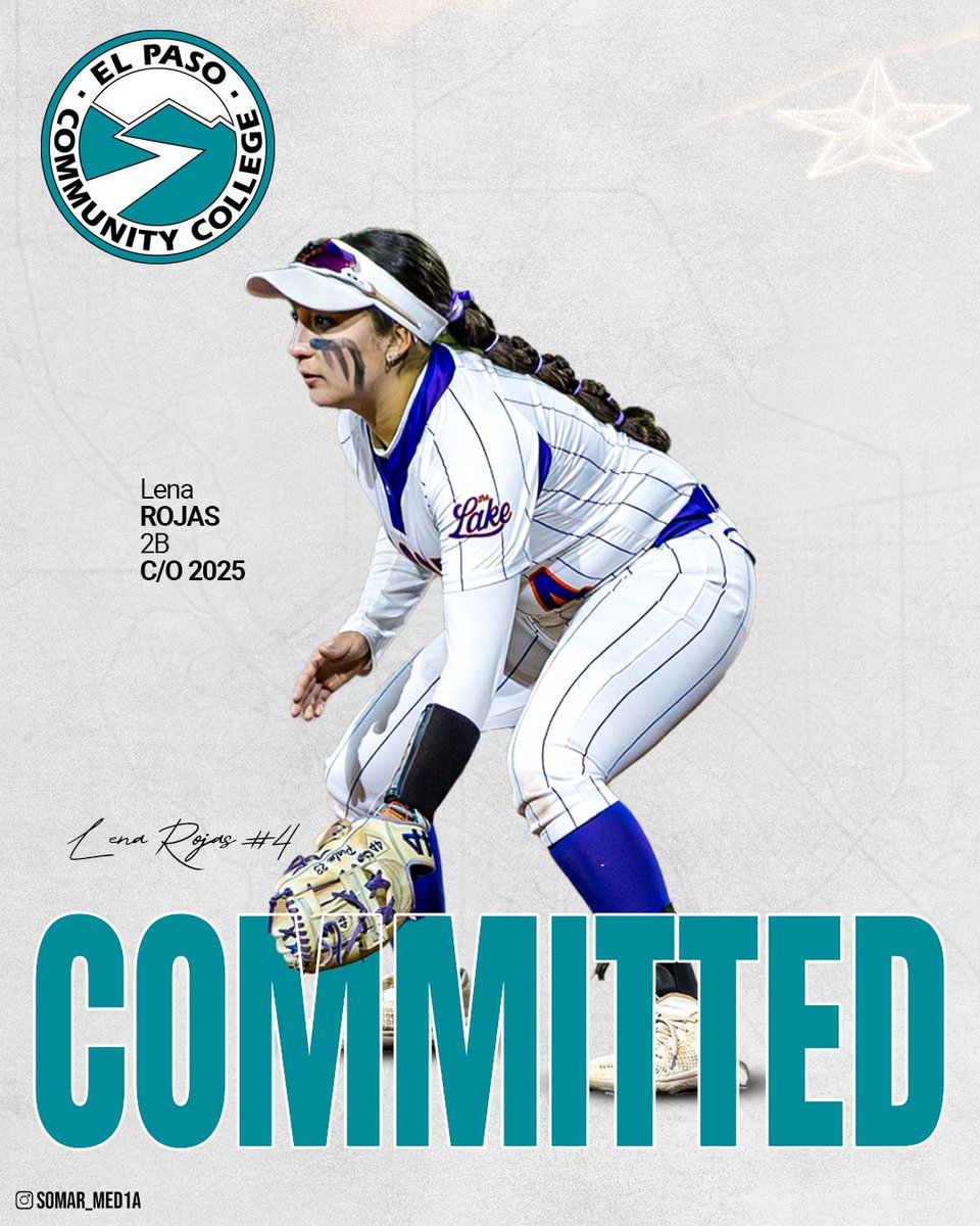 Honored and excited to announce my commitment to EPCC Tejanas Softball under Coach Gutierrez. Grateful for the opportunity and for everyone who’s supported me. Ready to work hard, grow, and represent the Tejanas! #TejanaStrong #Grateful #NextChapter