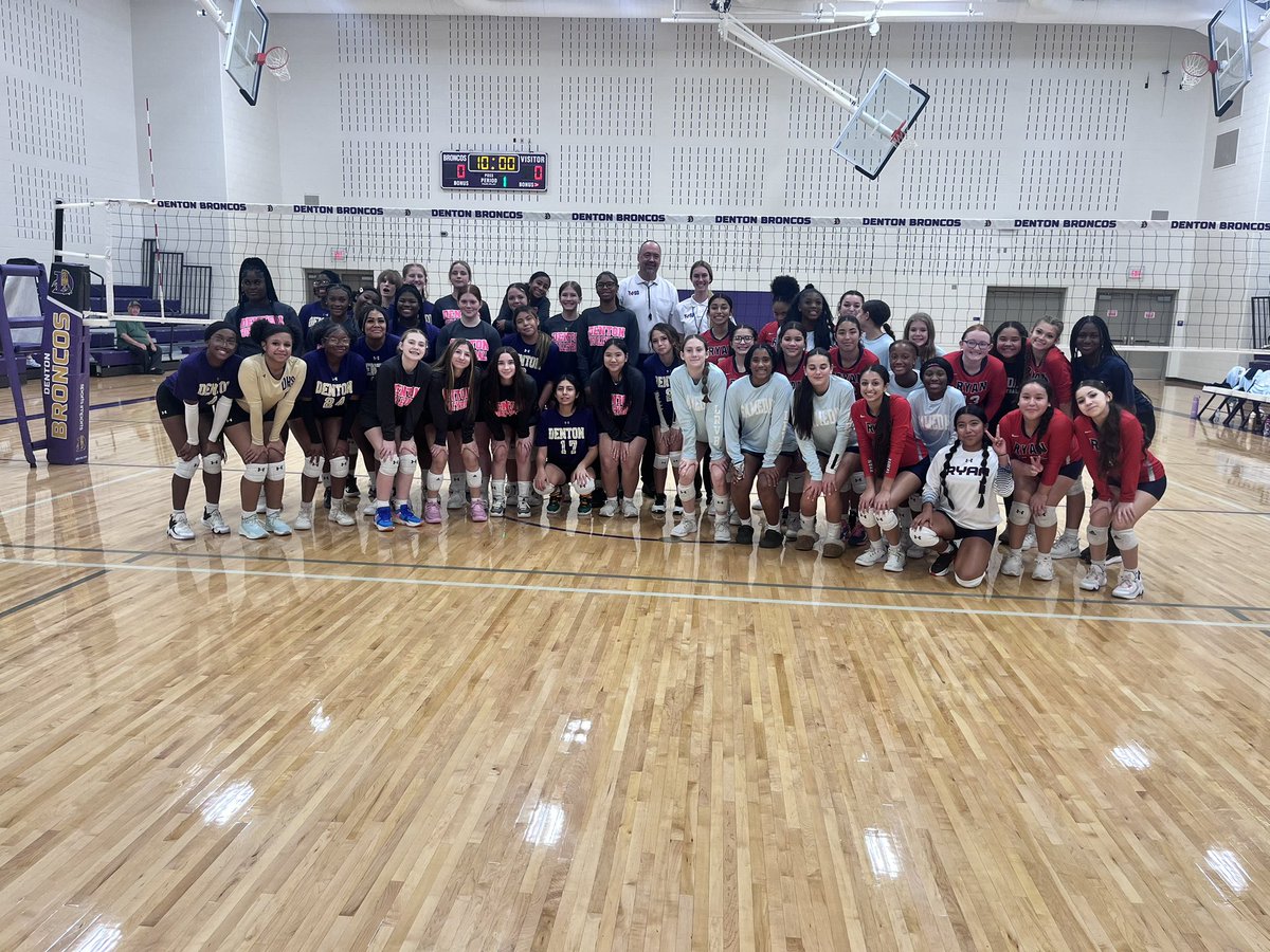 DHSBroncoVolleyball (@dhsbroncovolle1) on Twitter photo Tonight with Ryan HS we honored our officials for all the hard work they dedicate to the game we all love!
We literally couldn’t play the game without them!
<a href="/DentonISDSports/">Denton ISD Athletics</a> <a href="/dentonisd/">Denton ISD</a> <a href="/uiltexas/">Texas UIL</a> <a href="/THSCAcoaches/">THSCA</a> Tonight with Ryan HS we honored our officials for all the hard work they dedicate to the game we all love!
We literally couldn’t play the game without them!
<a href="/DentonISDSports/">Denton ISD Athletics</a> <a href="/dentonisd/">Denton ISD</a> <a href="/uiltexas/">Texas UIL</a> <a href="/THSCAcoaches/">THSCA</a>