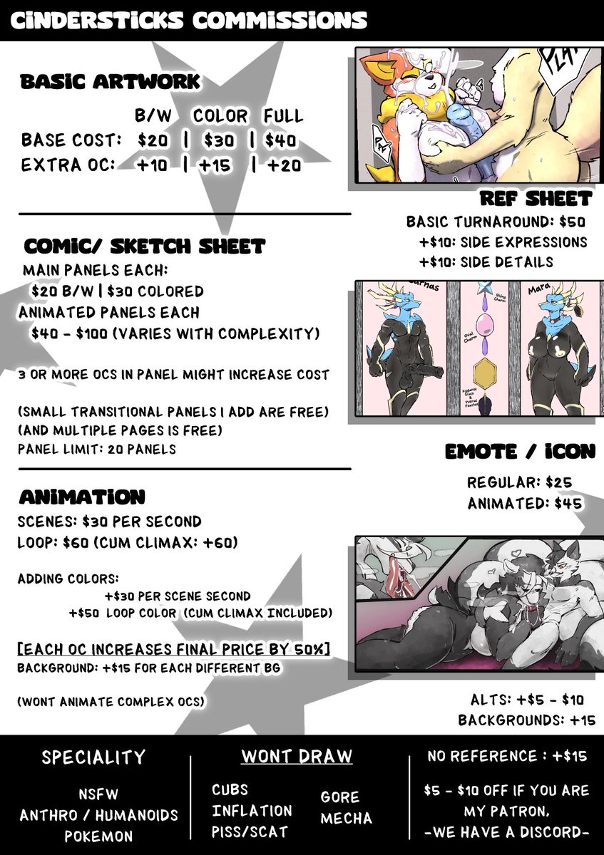 Cindersticks ⭐Comms Open tweet media