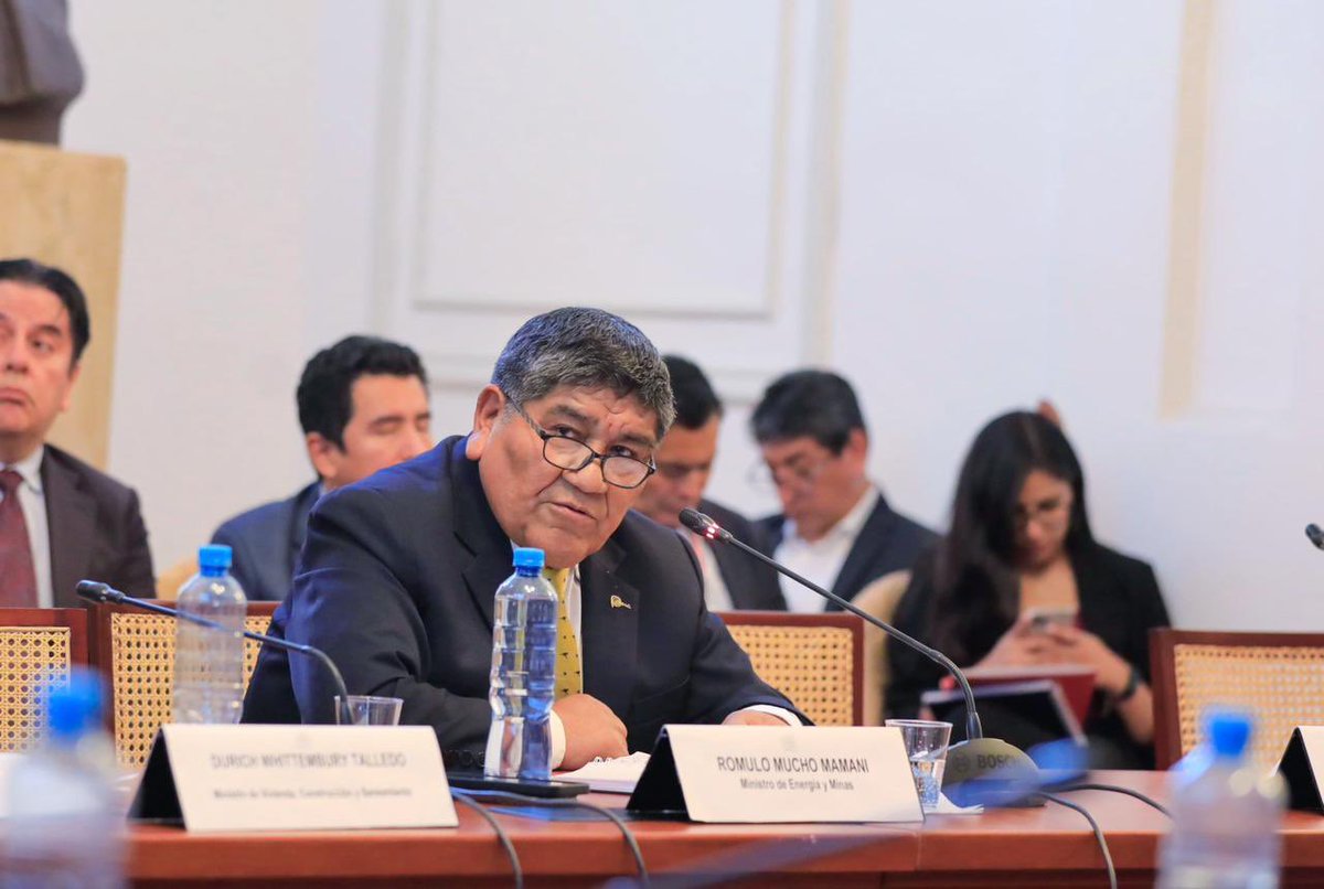 🔴 Ministro Rómulo Mucho sustentó, ante la Comisión de Presupuesto y Cuenta General de la República del <a href="/congresoperu/">Congreso del Perú 🇵🇪</a>, las modificaciones presupuestales de su sector, aprobadas mediante Decreto Supremo durante el cuarto bimestre del año fiscal 2024.