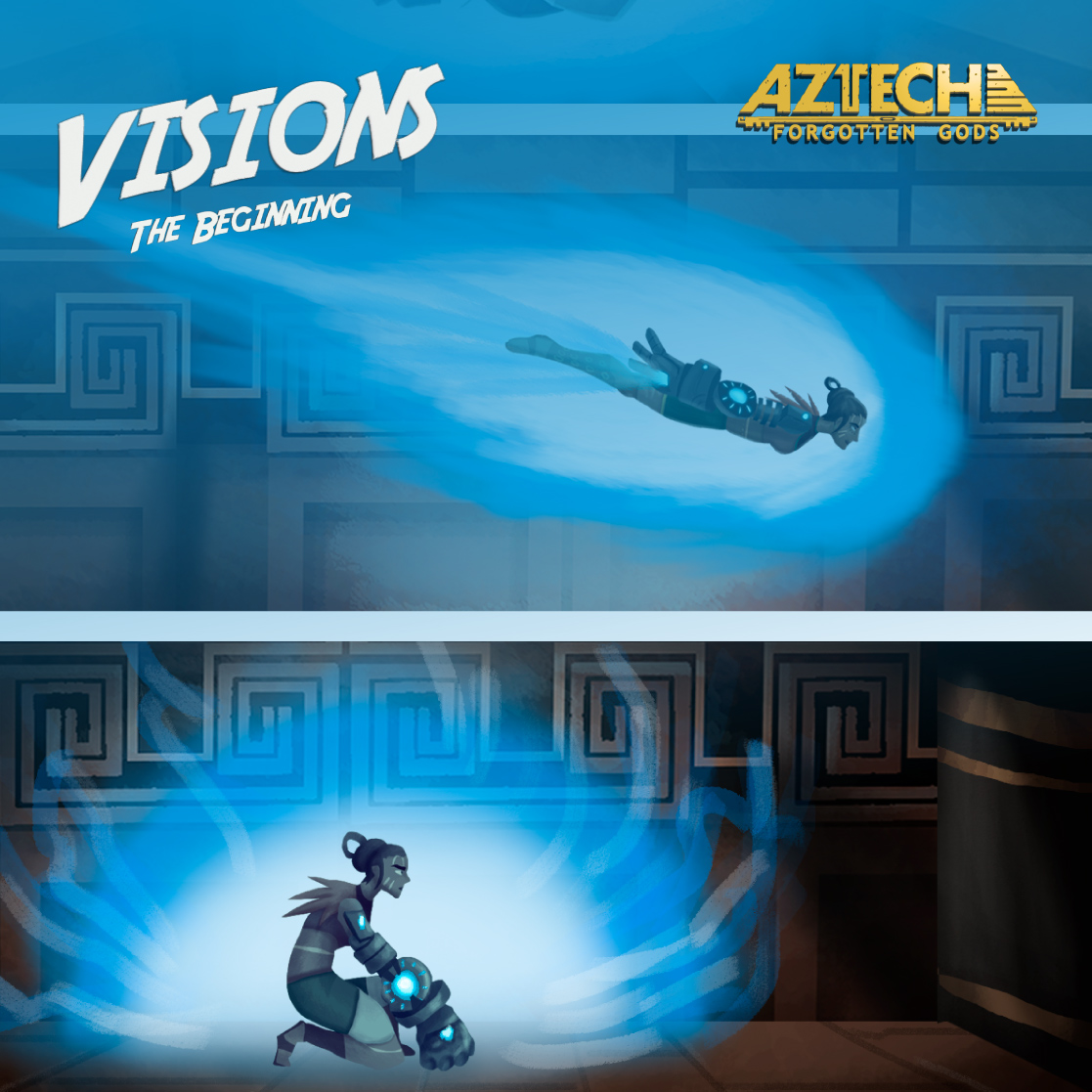 LienzoMx's tweet photo. We wanted to remind you that our comic "Visions" from the Aztech Forgotten Gods universe is now available for your reading pleasure. Join Zuma and Quetzalcoatl on their adventure to obtain the Lightkeeper๐ฅ๐ฎ
https://t.co/4Vs4U1mLQ1
#AztechForgottenGods #IndieGames #comics https://t.co/M1g7X9CHV0